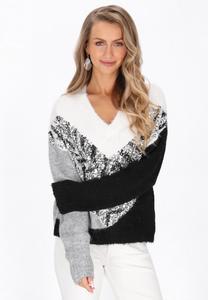 Джемпер IZIA Jumper, Black Grey/Black