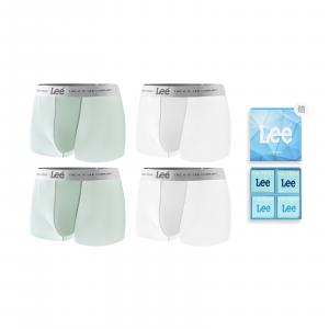 Lee SS25 INDIGO Подарочный набор мужского белья 4 предмета