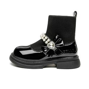 Детские сапоги до колена BELLE BABY, черный