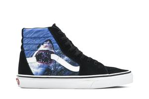 Кроссовки Shark Week x Sk8-Hi Vans, черный