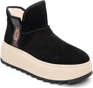 Женские лыжные ботинки ASH Mask - стильная, прочная и теплая обувь для максимального комфорта, Black