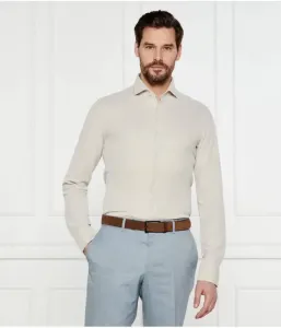 Футболка P-HANK-spread-243 slim fit Boss, бежевый