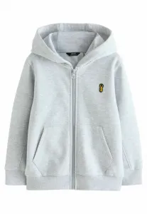 Толстовка на молнии с логотипом оленя Next, Grey