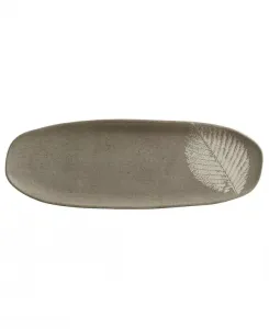 Большие неглубокие овальные тарелки из керамики Seiva, набор из 4 шт. Porto Brasil, seiva