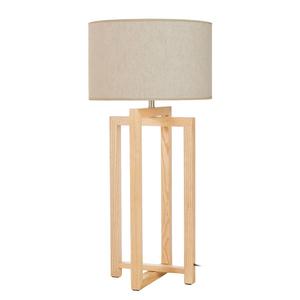 Настольная лампа hell&gut Ansen, ясень/лен - 1 светло-бежевый