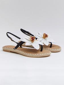 Классические сандалии Bellucci, черный/белый