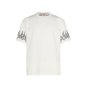 Футболка из хлопка с вышитым логотипом Vision Of Super, белый