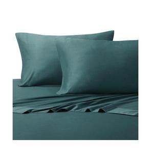 Комплект постельного белья из мягкой вискозы из бамбука, 4 предмета, размер King Egyptian Linens, бирюзовый