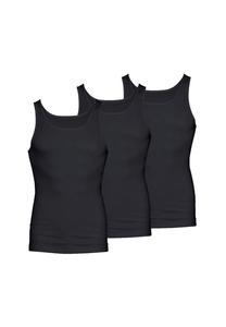 Майка/Топ 3 шт. в упаковке сухой хлопок Mey, черный