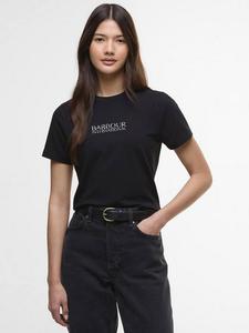 Футболка International Harley с леопардовым принтом и логотипом Barbour, Black