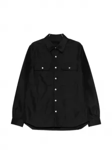 Пиджак с нагрудным карманом на пуговицах Rick Owens, черный