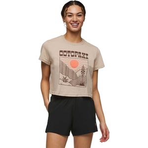 Женская укороченная футболка Western Hills Cotopaxi, Oatmeal