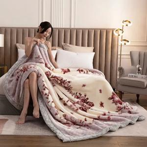 Fuanna Одеяло 200х230 см, двухслойное утолщенное, вес 5 кг, цвет [New Quality] Spring's Vibrant Energy