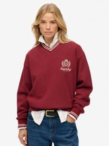 Свитер с V-образным вырезом Country Club Superdry, Stanton Red