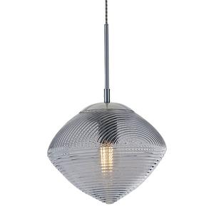 Подвесной светильник Luce Ambiente e Design Greenwich Typ B, цветное стекло/алюминий - 1 лампа