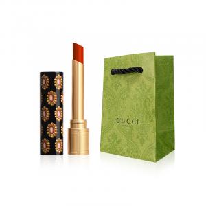 Limited Edition Lip Glosses Lipstick Shopping Bag Легко растушевывается 1 шт/2 уп GUCCI, #515 lifetime beloved+mini shopping bag
