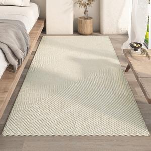 AOVOC Ковер 80х180 см в стиле ваби-саби, японский, полосатый, для спальни/прикроватной зоны, Roman Pattern 08
