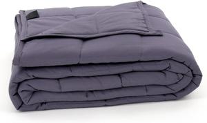 Утяжеленное одеяло 122х183 см, 5,4 кг с стеклянными бусинами, мягкое, дышащее, для сна взрослых и пар, всесезонное