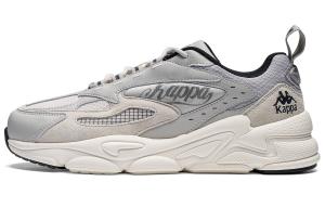 Кроссовки Kappa Chunky Sneakers Unisex Low-top White/black, серый