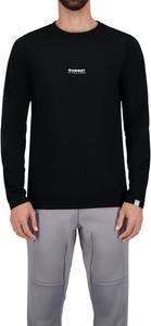 Мужская футболка с длинными рукавами Mammut QD с логотипом, модель AF, черный