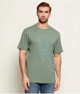 Футболка Iconic TL relaxed fit Boss Green, зеленый
