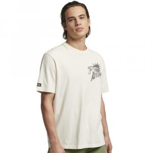 Футболка Superdry Vintage Crossing Lines Bk, белый