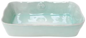 Блюдо Costa Nova, 36x26x8 см, бирюзовый