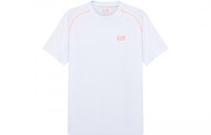 Футболка мужская белая EA7 EMPORIO ARMANI