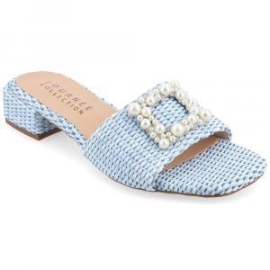 Женские сандалии с пряжками Journee Collection Justina Tru Comfort Foam, синий