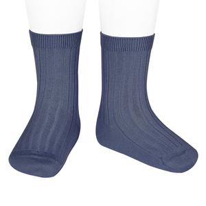 Ребристые короткие носки Condor для детей от 6 месяцев до 2 лет, идеально подходят для выпускных, церемоний поступления и церемоний поступления в детский сад.