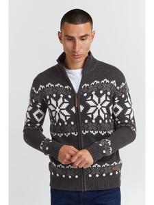 Кардиган !SOLID Cardigan SDNoran zipjacket 21300894-ME Schicker Cardigan mit Reißverschluss, серый