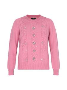 Пуловер faina, цвет dunkelrosa