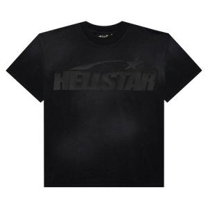 Футболка Hellstar Cracked Classic Logo Tee, Black