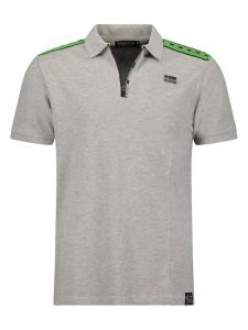 Рубашка-поло Geographical Norway, серый