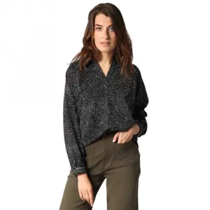 Блузка Deeluxe Nessili long sleeve, черный