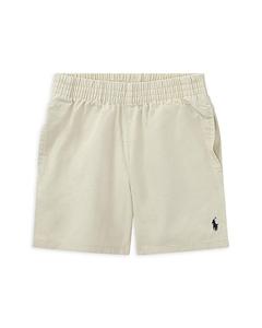 Шорты из эластичного твила для мальчиков Polo Ralph Lauren - Little Kid, коричневый/бежевый