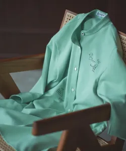 Длинная блузка Tsumugito Studio Picone, цвет Light Green(059)