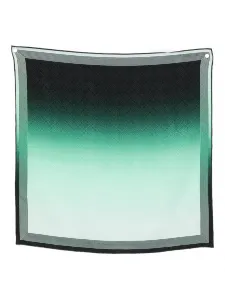 Шарф с градиентным узором CASABLANCA, зеленый