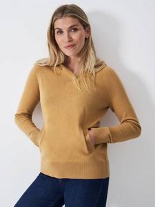 Толстовка Harmony Karla из мериноса и кашемира Crew Clothing, Camel Brown