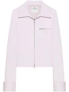 Courrèges куртка на молнии, розовый