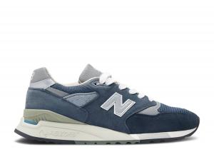 Кроссовки New Balance 998 Made In Usa 'Navy Grey' 2023, синий