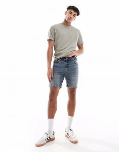 Мужские облегающие шорты Hera в цвете «песочно-голубой»