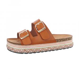 Мюли Ital Design Sandale & Sandalette, кэмел