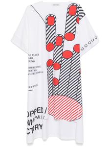 Henrik Vibskov длинная футболка Knuckle, белый