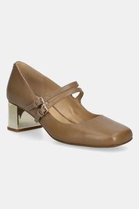 Туфли-лодочки из кожи Matilda Michael Michael Kors, бежевый