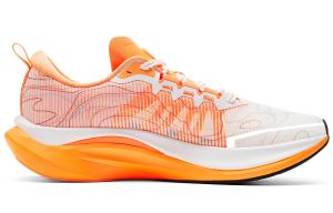 Кроссовки женские с низким верхом супер легкие белые/оранжевые Peak