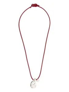 Ожерелье-чокер «Читатель на берегу» Alighieri, серебяный