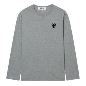 Футболка унисекс серая CDG Play, серый