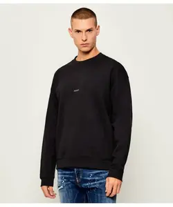 Толстовка damazecrew Loose fit Hugo, черный