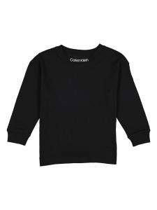 Calvin Klein Футболка с длинными рукавами черного цвета